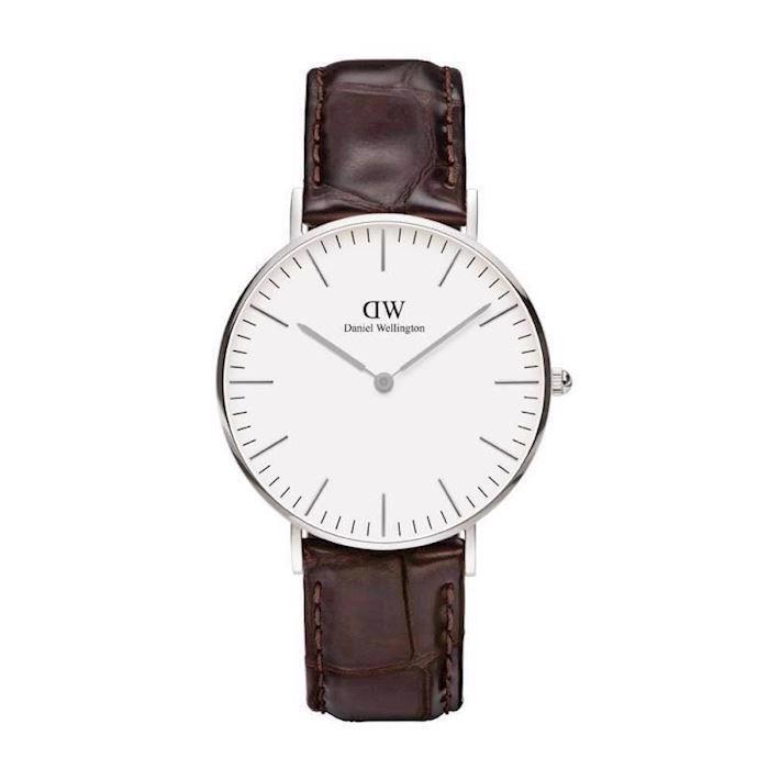 Image of Daniel Wellington Classic York Rustfrit stål Quartz Dame ur, model DW00100055